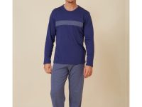 Pijama hombre BELTY franja central