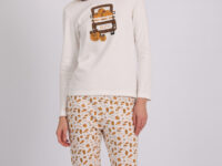 Pijama BELTY  estampado calabazas