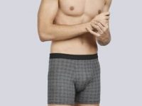 Boxer SET algodón cuadros