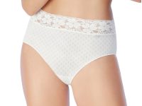 Braga midi AVET microestampado encaje ancho cint