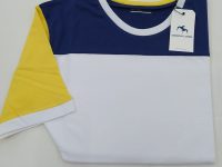 Camiseta manga corta combinada  colores