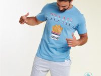 Pijama MUYDEMI hombre pant corto y manga corta