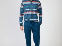 Pijama hombre MASSANA aLgodon rayas