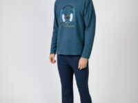 Pijama hombre MASSANA  dibujo cascos