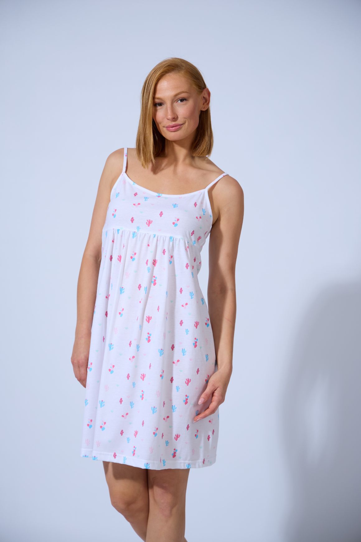 Camison BELTY estampado cactus tirante fino