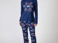 Pijama mujer MASSANA  cachemir colores