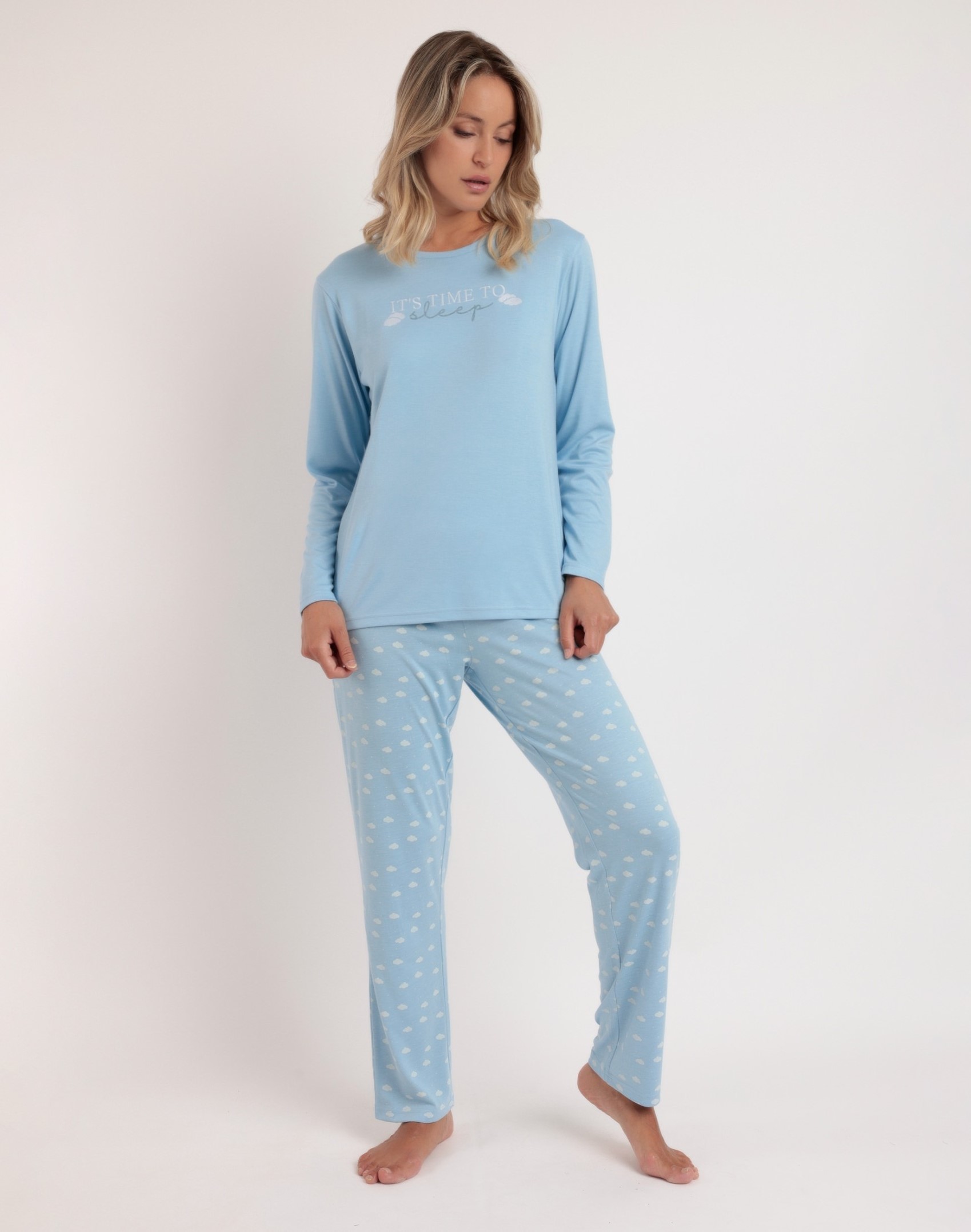 Pijama ADMAS nubes it`stime to sleep